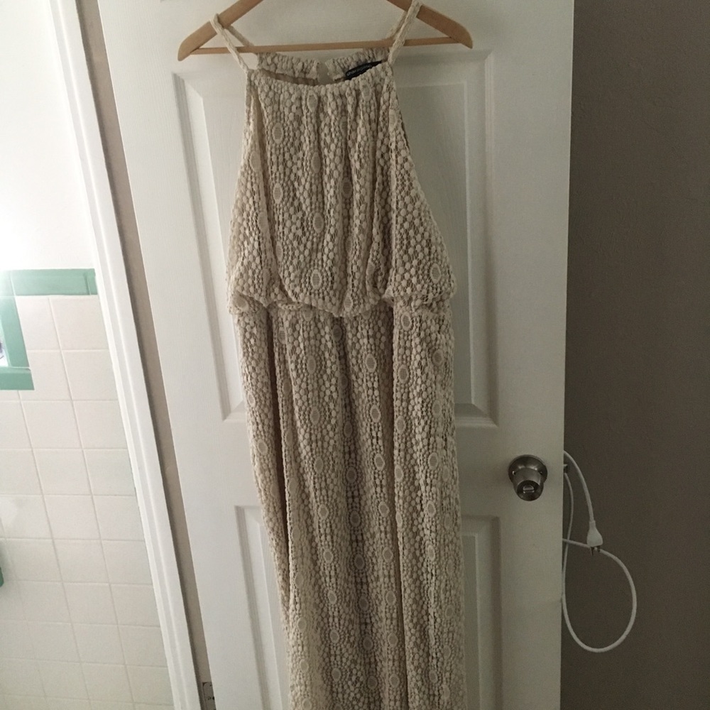 Sharagano Crochet Dress